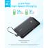 Anker Zolo Powerbank 20000mAh 22.5W Fast Charging Power Bank with Built-in USB-C Cable- Black